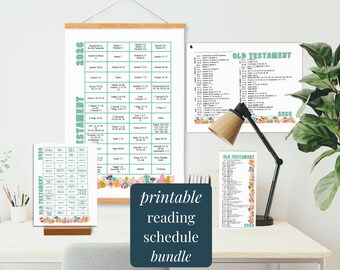 Come Follow Me 2026 Old Testament Reading Schedule Printable Monthly Reading Chart and Bookmarks for LDS Ministering Gifts RS YW