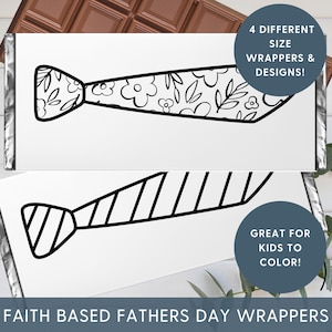 Candy Bar Wrapper Church Father&#39;s Day Gift, Printable Tag Funny Fathers Day Present, Digital Download Bulk LDS Ward, Dad Faith Based Handout