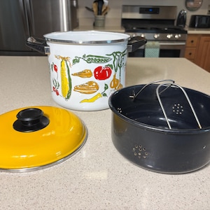 Vintage West Bend 5 Quart Crab Cooker Steamer Pot - Incomplete