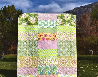 Designer Fabric Handmade Quilt