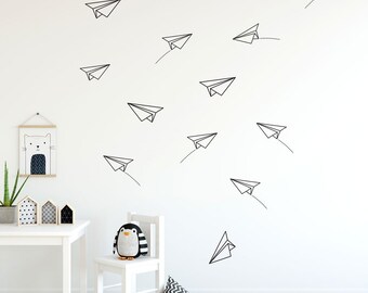 Paper Planes Wall Decal