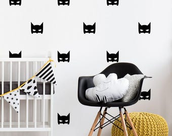batman wall decal etsy