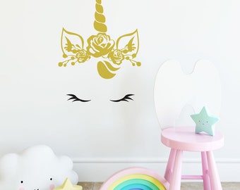 Baby Unicorn Wall Decals