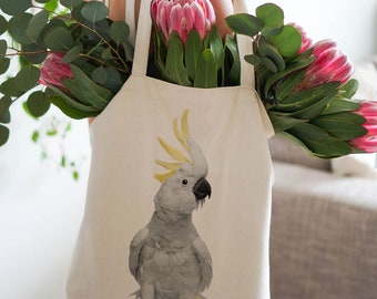 Cockatoo Tote Bag