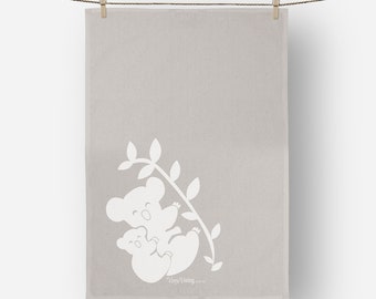 Koala Linen  Tea towel