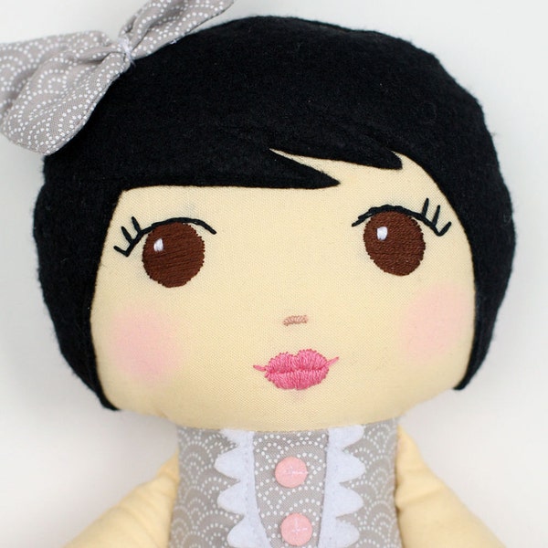 Lily-  Asian Handmade Doll