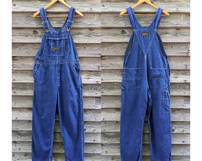 Vintage Dee Cee Sanforized Overalls UNISEX 35 Waist Etsy