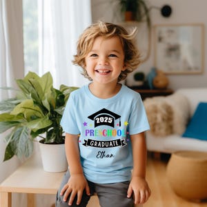 Personalised Nursery Graduation T Shirt, Preschool Graduation T Shirt, Nursery T Shirt, Nursery Keepsake, Pre School Keepsake, Graduate