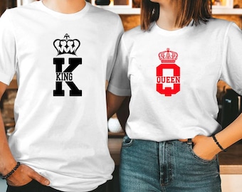 Valentine Day Couple T-Shirt, Matching Valentine Day Shirt, His and Her Shirt, Lovers Shirts, Valentine Day Gift Idea, Wifey and Hubby Shirt