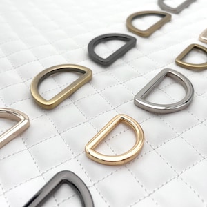 1“ to 1.5&quot; Zinc alloying Bag purse D-ring connector D ring loops strap buckles ,1 piece , bag Purse Link Connector Hardware replacement