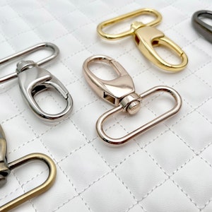 1.25“ to 1.5&quot; zinc alloying Bag purse swivel hooks Push Gate Snap Hooks clasp ,1 piece , bag Purse chain handle Hardware replacement