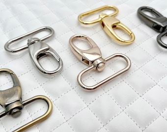 1.25“ to 1.5&quot; zinc alloying Bag purse swivel hooks Push Gate Snap Hooks clasp ,1 piece , bag Purse chain handle Hardware replacement