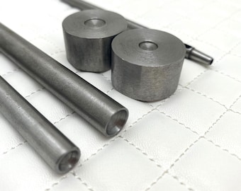 Dome Top Rivet Setting Tool Kit: 5mm-15mm Die Tools