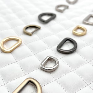 3/8“ to 3/4&quot; Zinc alloying Bag purse D-ring connector D ring loops strap buckles dog collar bag Purse Link Connector Hardware replacement