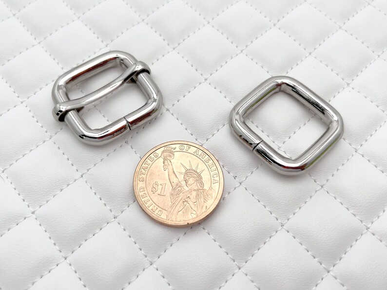 3/4 Inch Slide Adjuster Buckle Rectangle Ring Strap Buckle Etsy