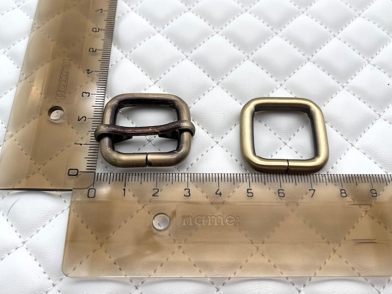 3/4 Inch Slide Adjuster Buckle Rectangle Ring Strap Buckle Etsy