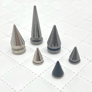 Minimalistische Nieten: Nieten aus Zink-Legierung für die Herstellung von Lederarbeiten