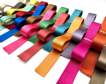 Nylon webbing sold by the yard, heavy weight bag strap , colorful , 6 width, dog collar webbing, bag webbing replacement