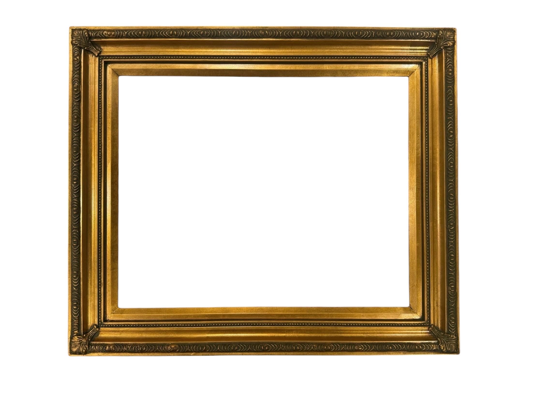 Antique Gold Ornate Picture Frame – Neoclassical Gallery Wood Frame ...