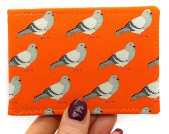Oyster card holder, bus pass holder, travel card holder, wallet. Pigeon Oyster card wallet. Card wallet, Oyster card wallet, card holder