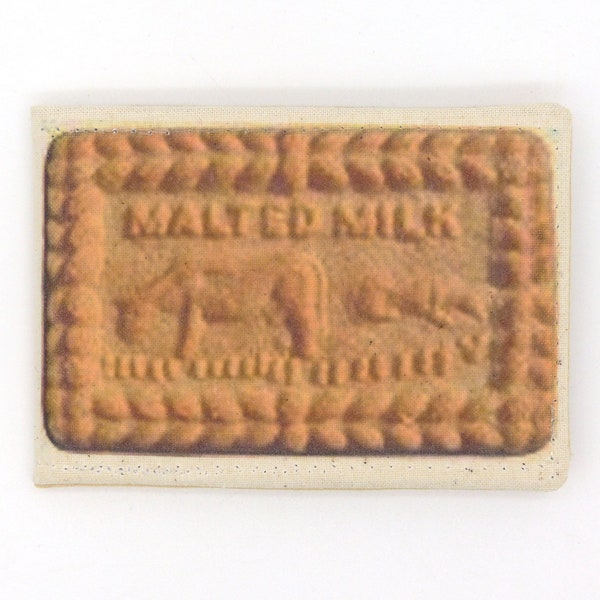 Oyster card holder, bus pass holder, travel card holder, wallet. Malted milk biscuit print. Card wallet, Oyster card wallet, card holder.