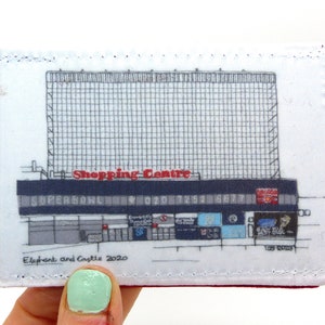 Porta carte Oyster, porta abbonamento autobus, porta tessere viaggio. Centro commerciale Elephant and Castle. Porta carte, porta carte di credito.