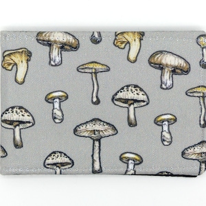 Porte-cartes Oyster, porte-cartes de bus, porte-cartes de voyage, portefeuille. Porte-cartes imprimé champignon. Porte-cartes, porte-cartes Oyster, porte-cartes.