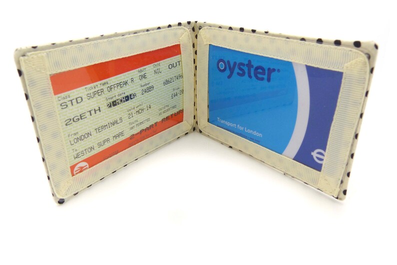 2 Pz Custodia Portafoglio Originale Oyster Carta Da Viaggio Pass - Foto 5