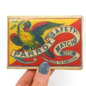 Oyster-kaarthouder. houder van een buspas. portemonnee voor reiskaarthouders. Parrot Safety Match-print. Kaart portemonnee. Oystercard-portemonnee. Kaarthouder.