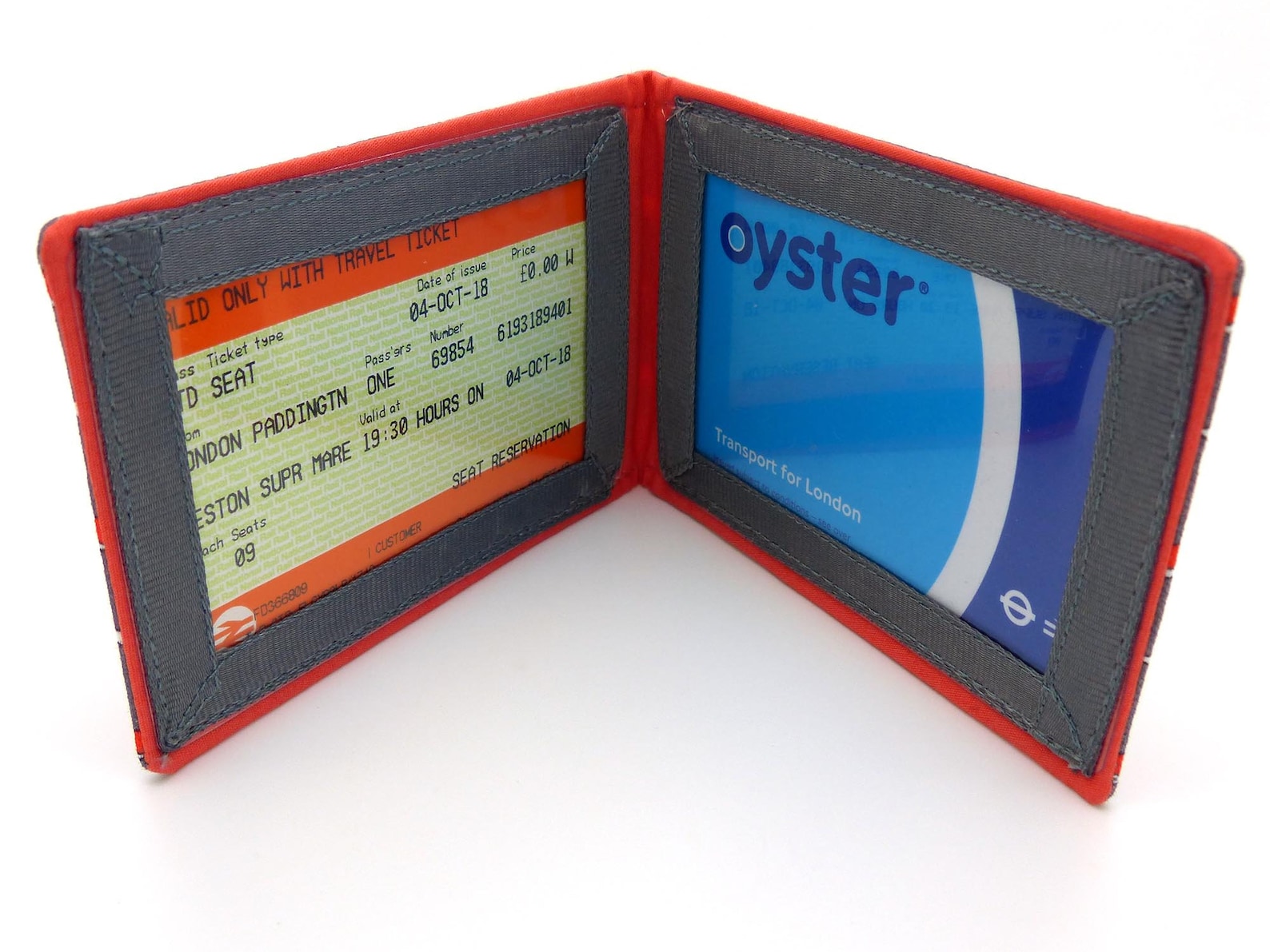 Oyster card holder bus pass holder travel card holder Etsy