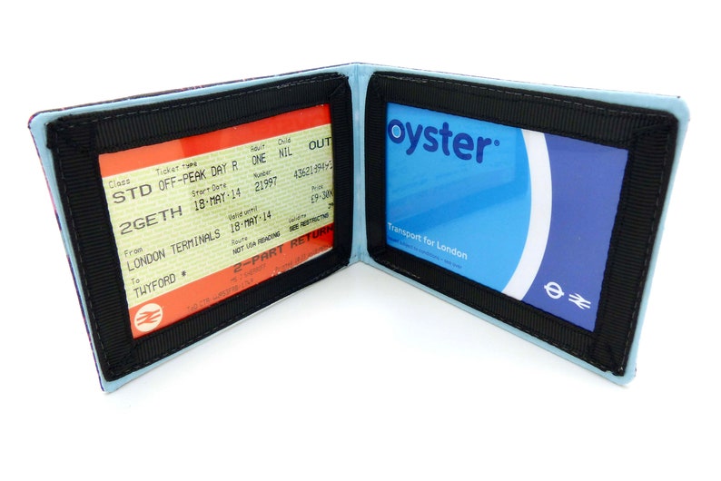 Oyster Card Holder Bus Pass Holder Travel Card Holder Etsy