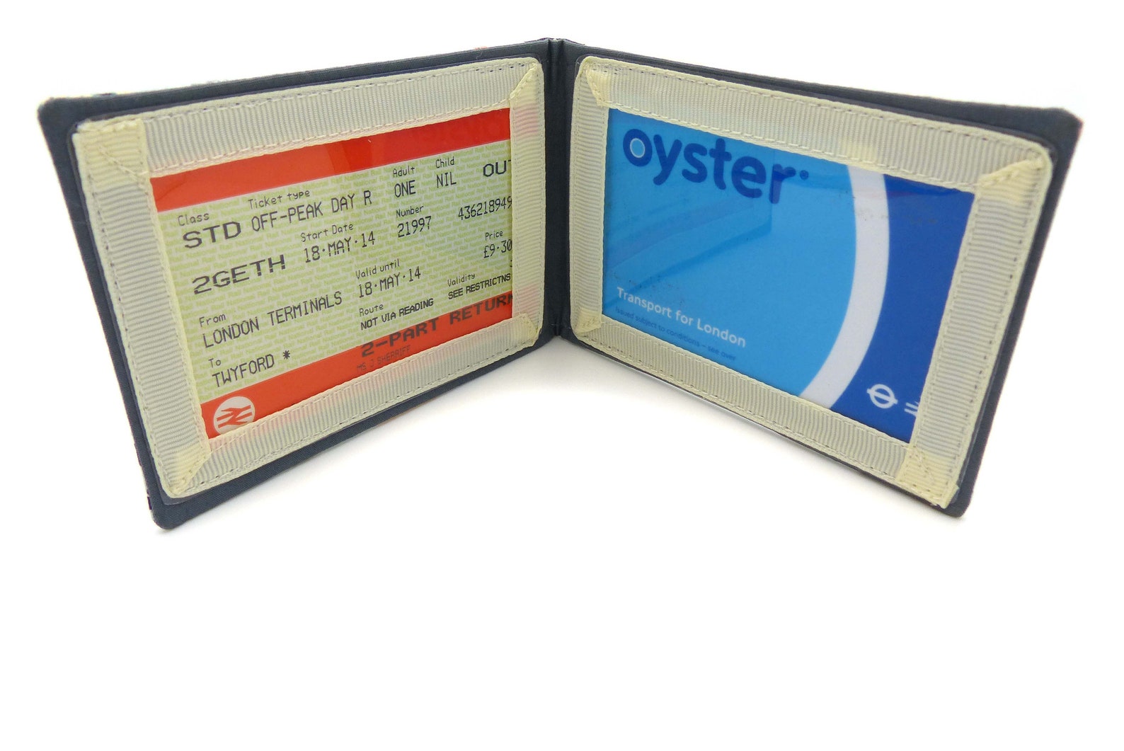 Oyster Card Holder Bus Pass Holder Travel Card Holder Card Etsy