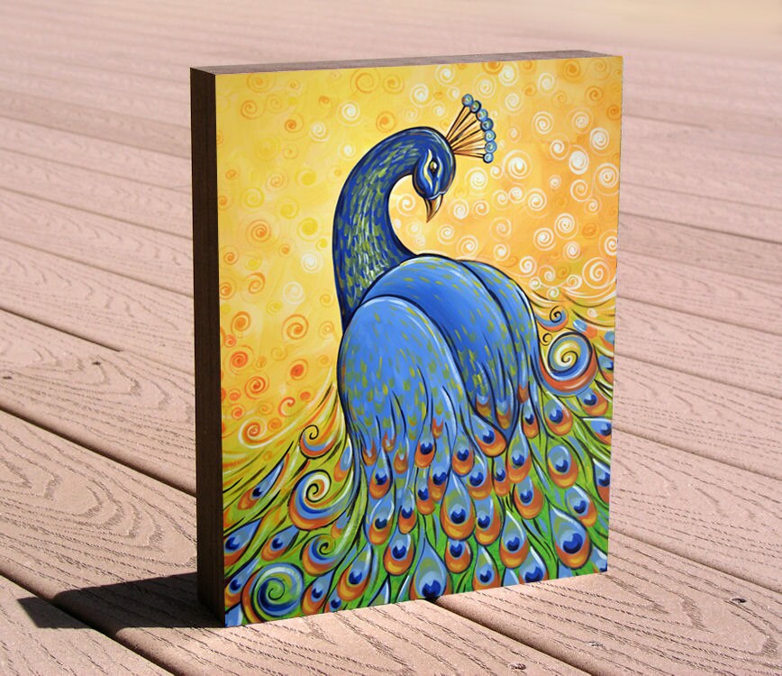 Art print gift sized8 x 10 print mounted on cradled birch Etsy