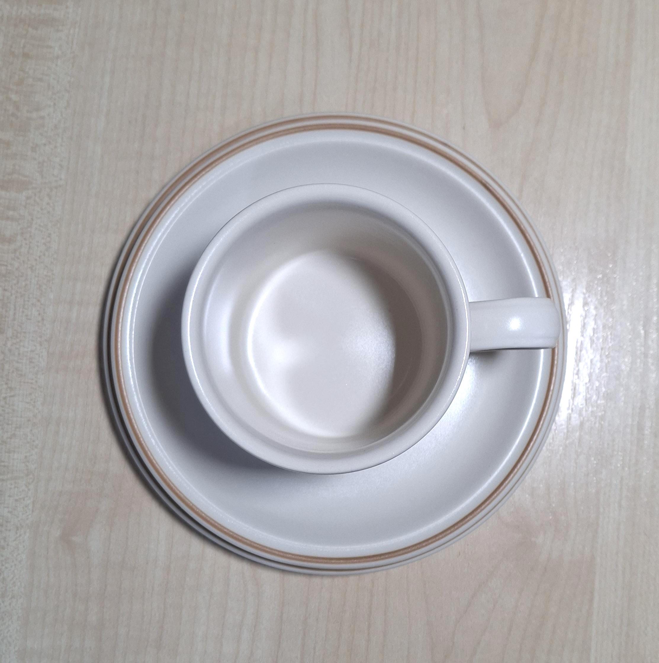 Vintage Marks & Spencer Tea Cup Trio Set: Harvest Floral Oven-to-Tableware — image 7