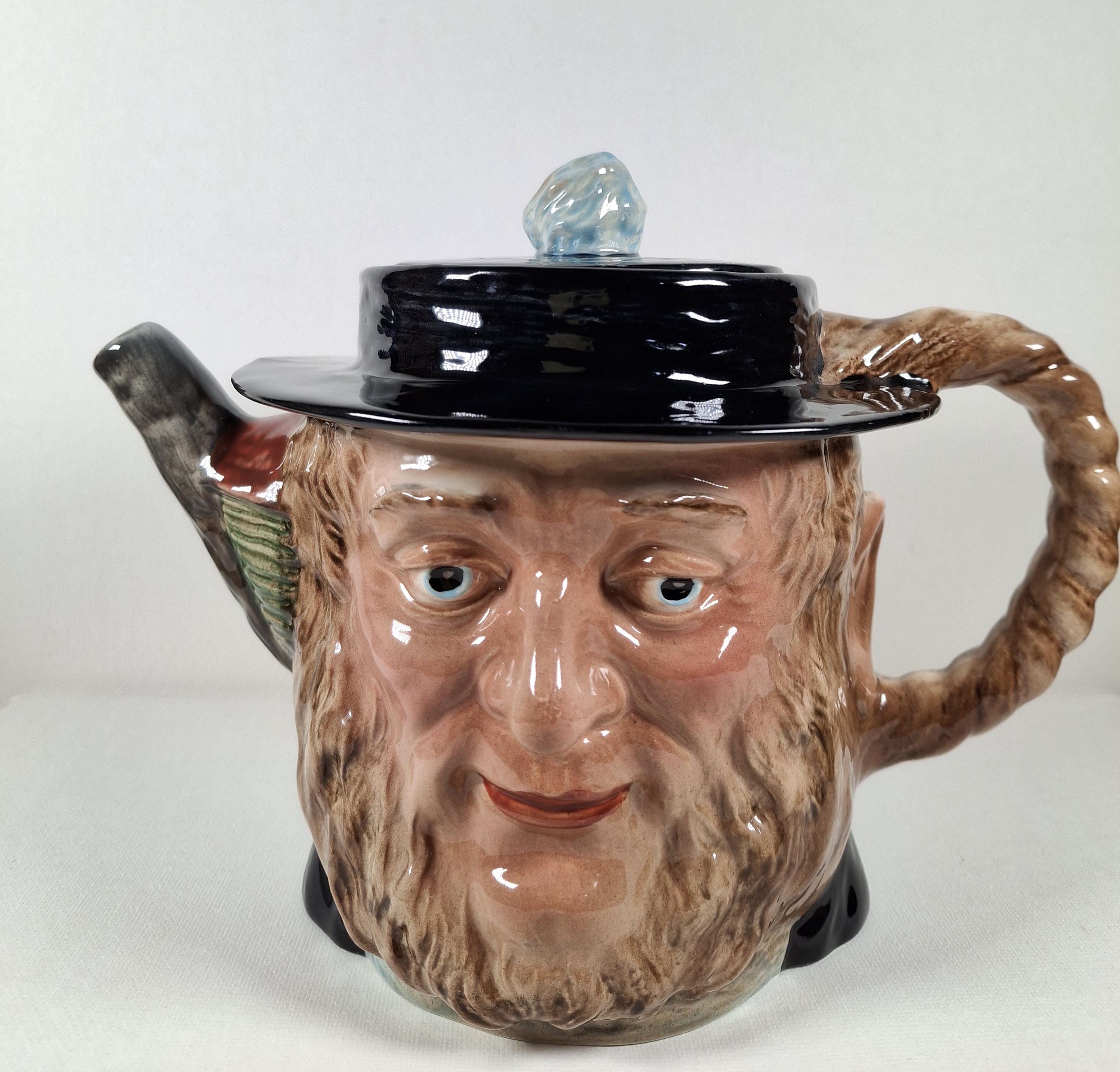 Vintage Porcelain Teapot Beswick English Pottery “Mr. Peggotty” — image 6