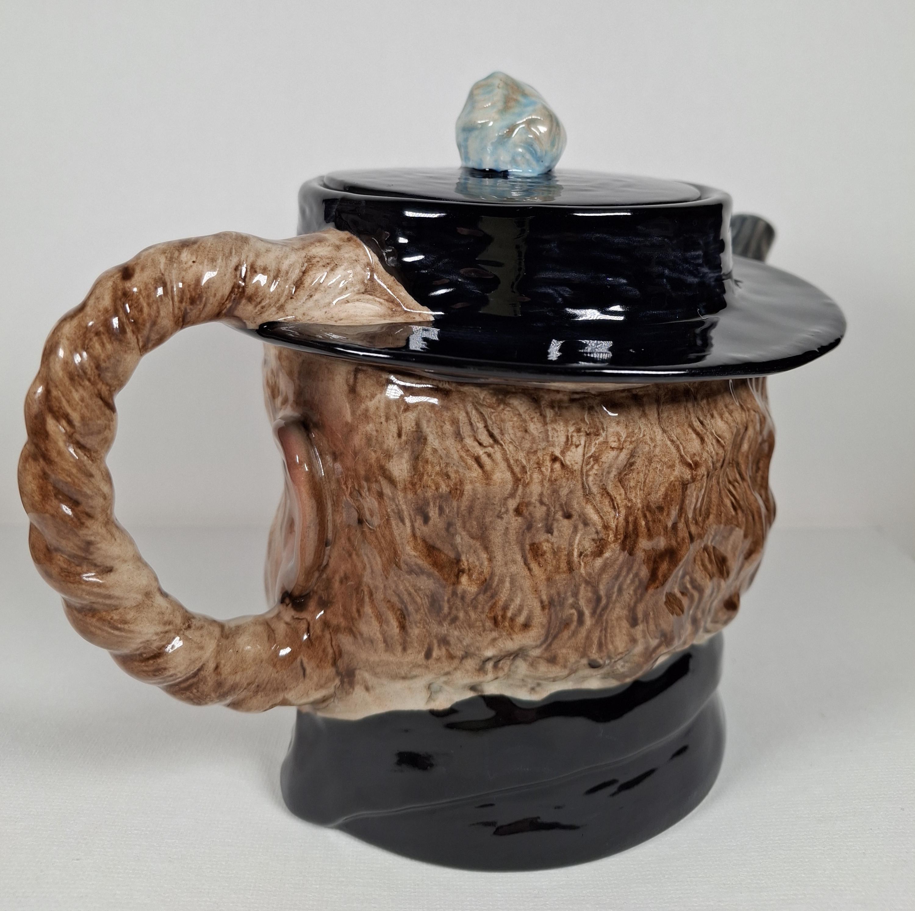 Vintage Porcelain Teapot Beswick English Pottery “Mr. Peggotty” — image 5