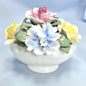 Bouquet floreali in porcellana fine di Royal Stratford e Royal Park Staffordshire, Inghilterra, vintage, idea regalo