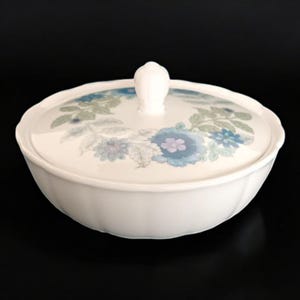 Vintage Wedgwood Sugar bowl with lid  Bone China or Candy Dish