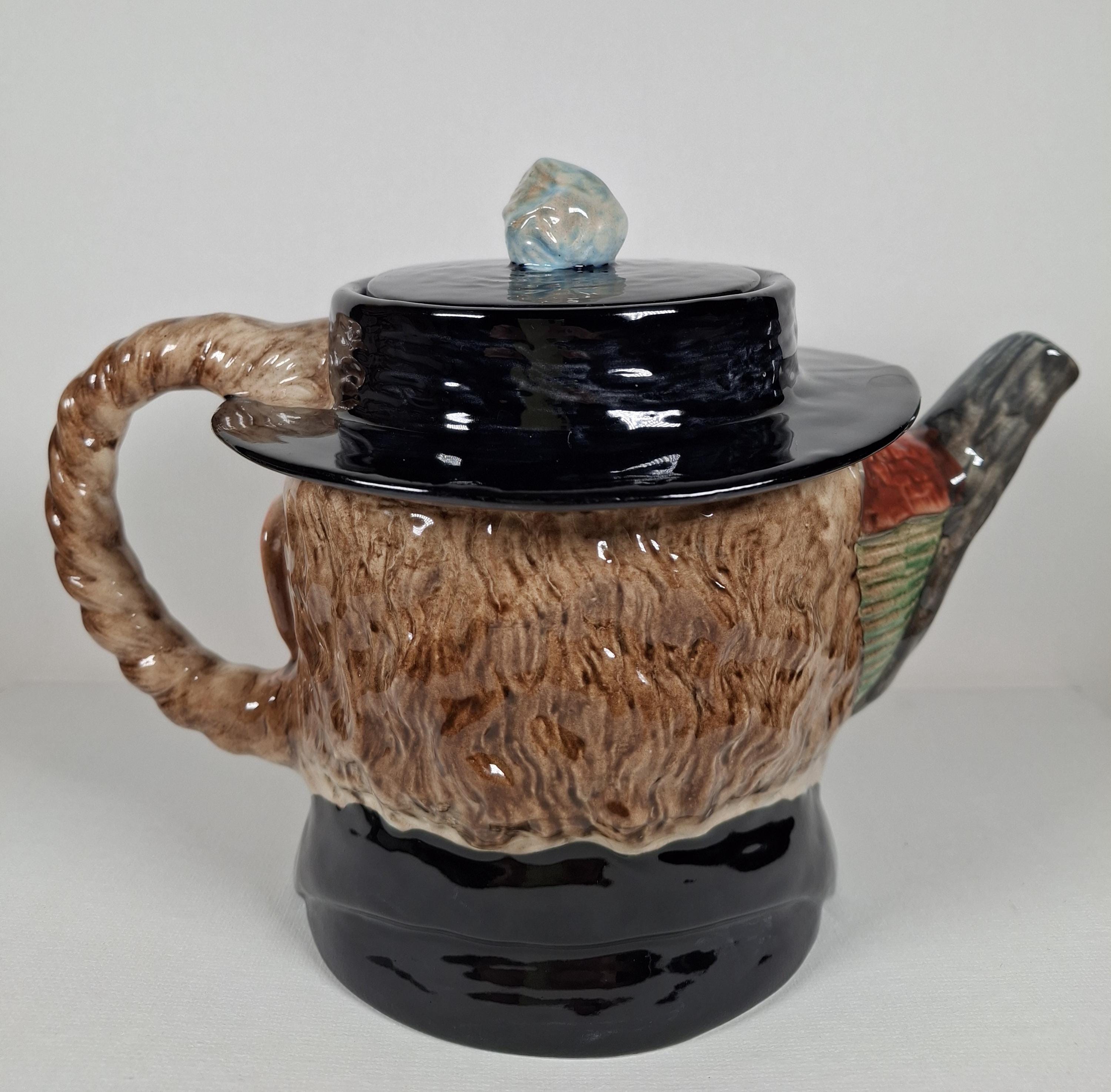 Vintage Porcelain Teapot Beswick English Pottery “Mr. Peggotty” — image 7