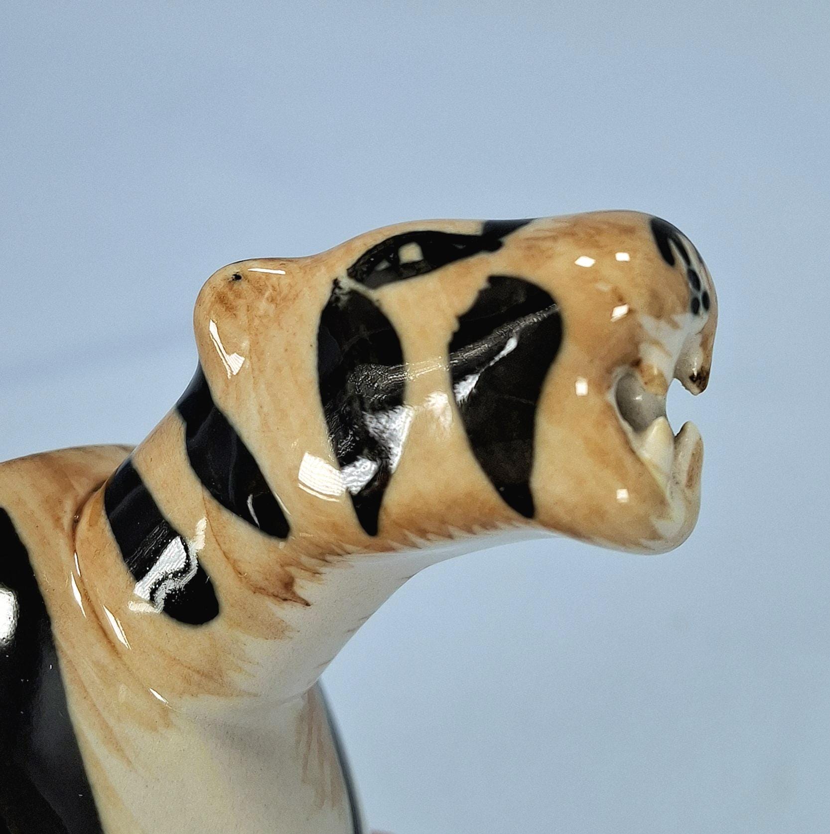 Vintage Expresso Coffee Cup and Saucer, Italy, Wildlife Safari- Zebra, Tiger, Rhino, Leopard, Giraffe — image 9