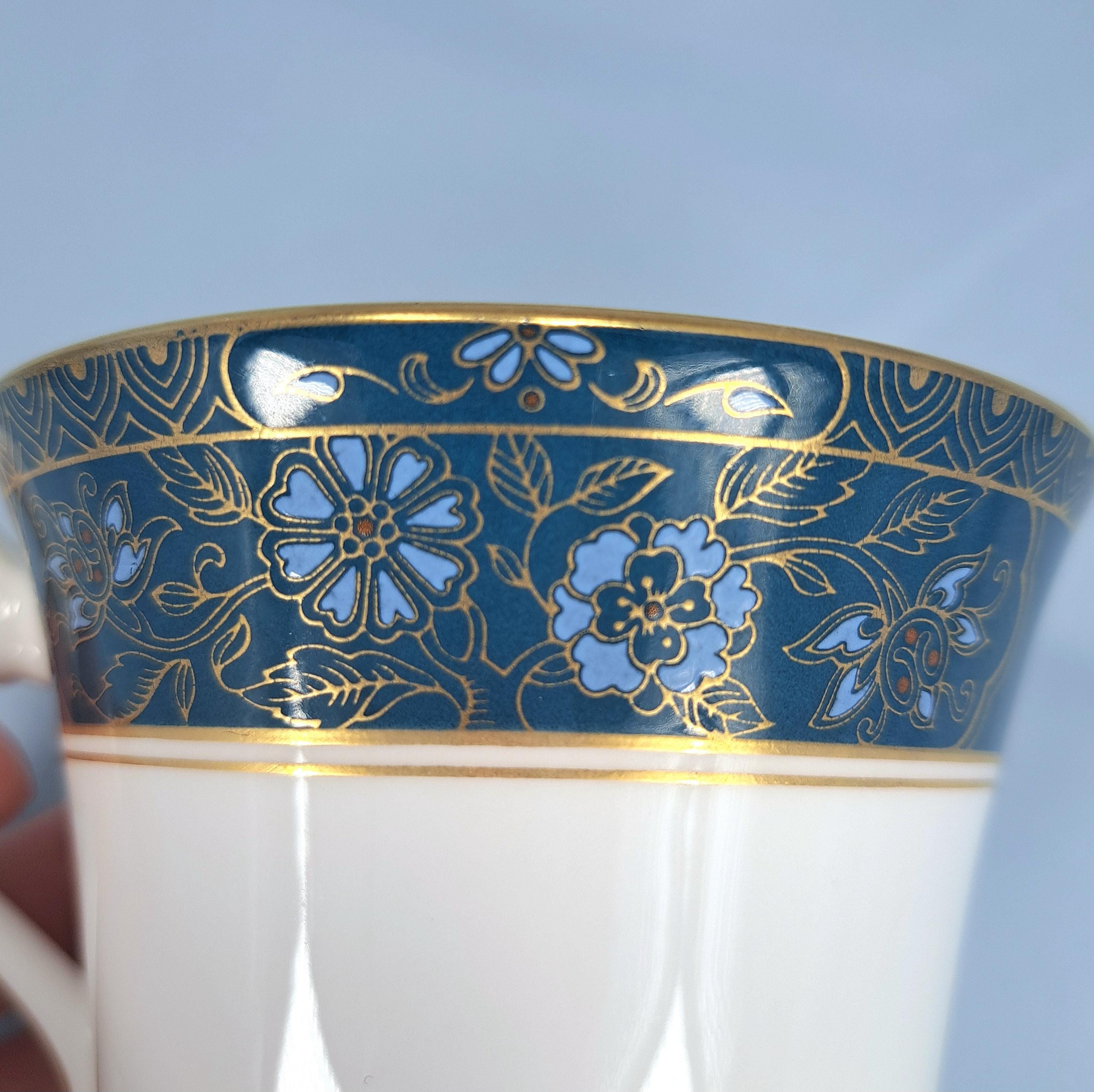 Royal Doulton Carlyle Cup and Saucer Set, English Bone China Tea Pairs — image 5