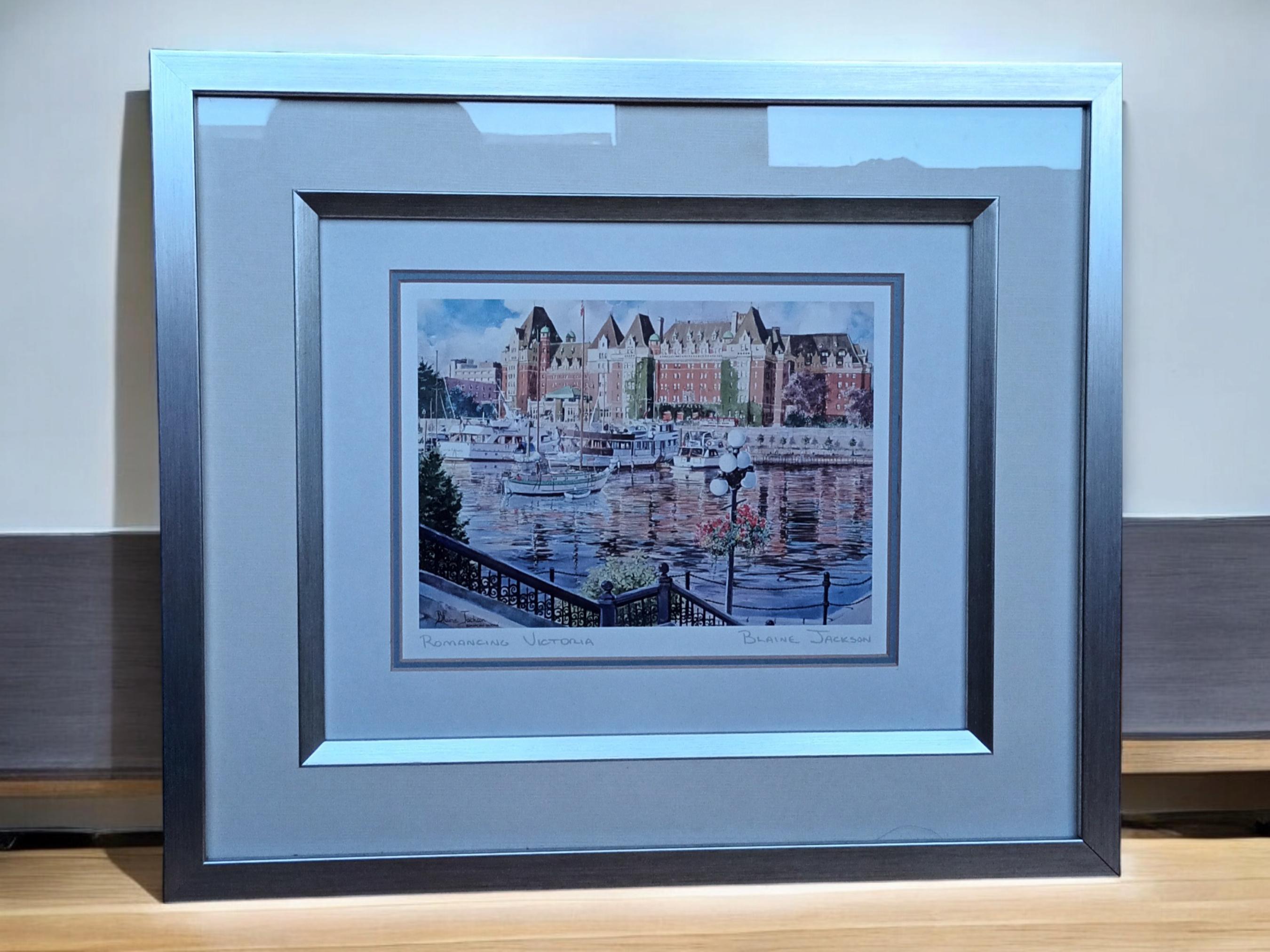 Framed Print Signed Blaine Jackson - Romancing Victoria — image 4
