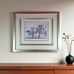 Three Framed Prints Signed Blaine Jackson - Romancing Victoria - Legacy of Thunderbird - Bastion Square Today Bastion Squere Todey