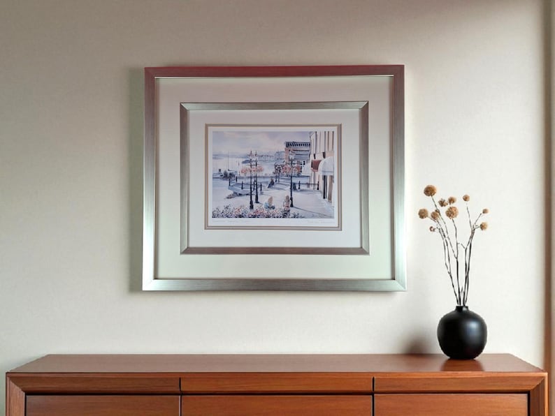 Three Framed Prints Signed Blaine Jackson - Romancing Victoria - Legacy of Thunderbird - Bastion Square Today Bastion Squere Todey