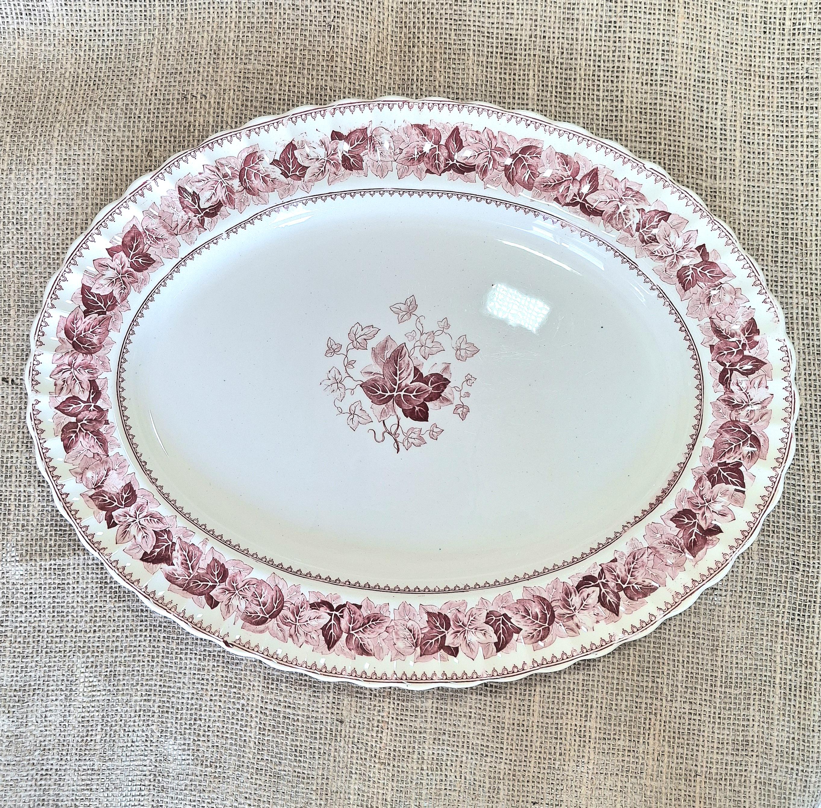 Antique Copeland -XL Oval Serving Plate — image 2