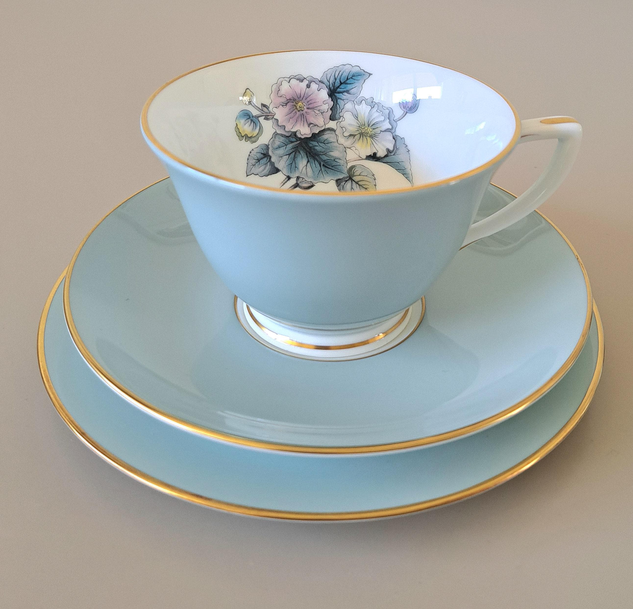 Royal Worcester Woodland 21 Piece Tea Set, English Bone China Service — image 7