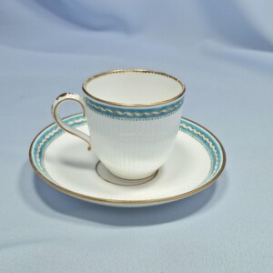 Vintage Minton, Stoke, Staffordshire Teetasse mit Untertasse. Sammler, Vintage Liebhaber Geschenk Bild 7