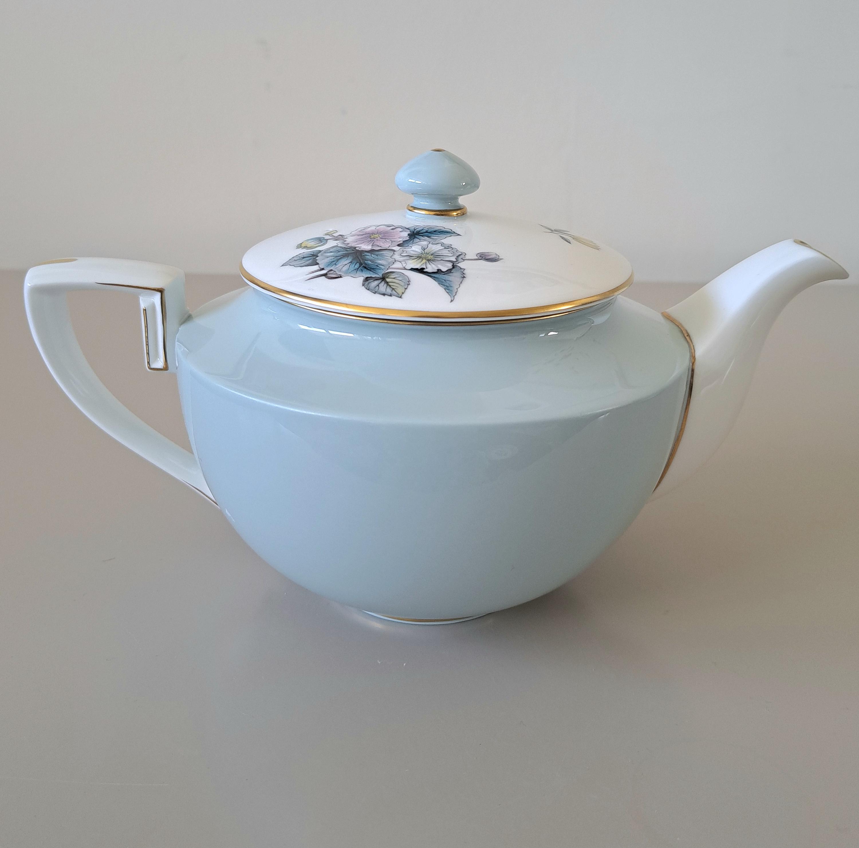 Royal Worcester Woodland 21 Piece Tea Set, English Bone China Service — image 4