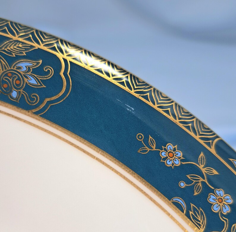Royal Doulton Carlyle dinerbord, H5018, 27 cm, Engels bone china afbeelding 2