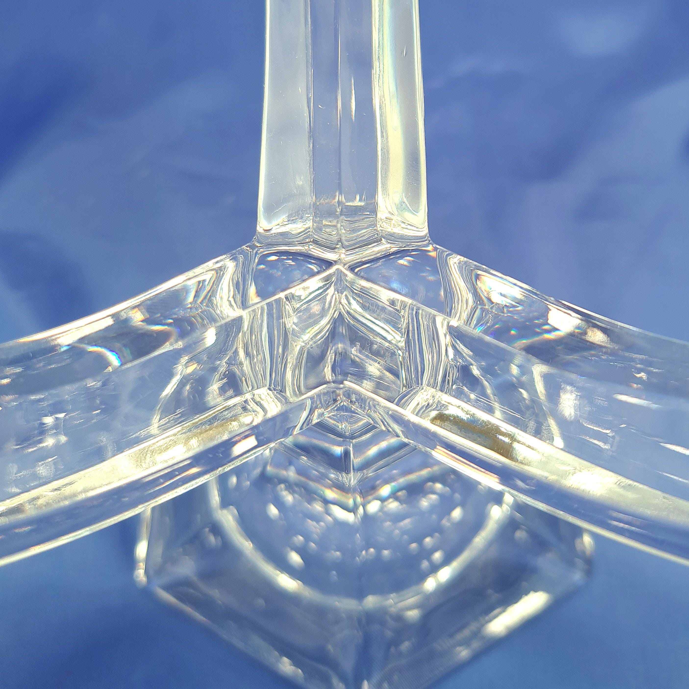 Villeroy & Boch Mozart Crystal Candelabra, 3 Arm Candle Holder — image 8